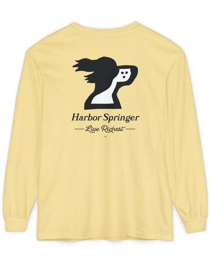 Harbor Springer™ Tagline Garment-Dyed Long Sleeve T-Shirt