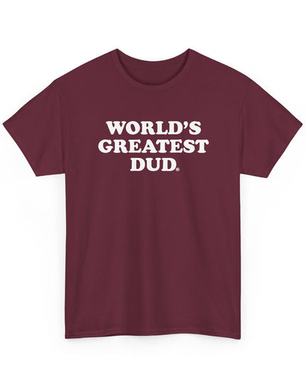 World's Greatest Dud® - Old School - Heavy Cotton Tee