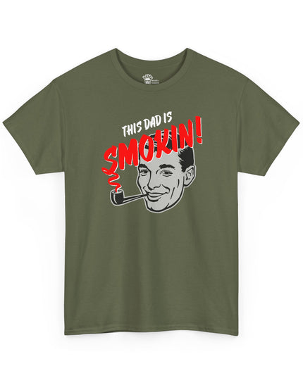 World's Greatest Dud® - This Dad Is Smokin! - Heavy Cotton Tee