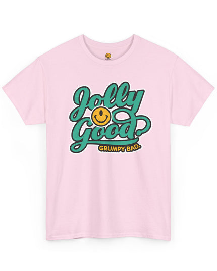 Smileclops™ - Jolly Good. Grumpy Bad. - Heavy Cotton Tee