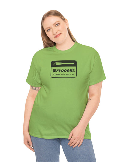 InstaCostume™ Brrooom™ Aerial Ride Sharing - Heavy Cotton Tee