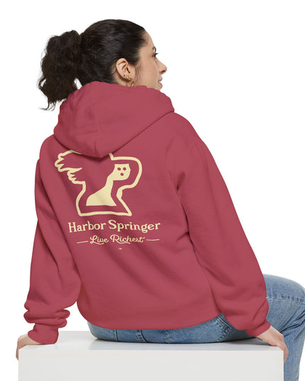 Harbor Springer™ Tagline Garment-Dyed Hoodie