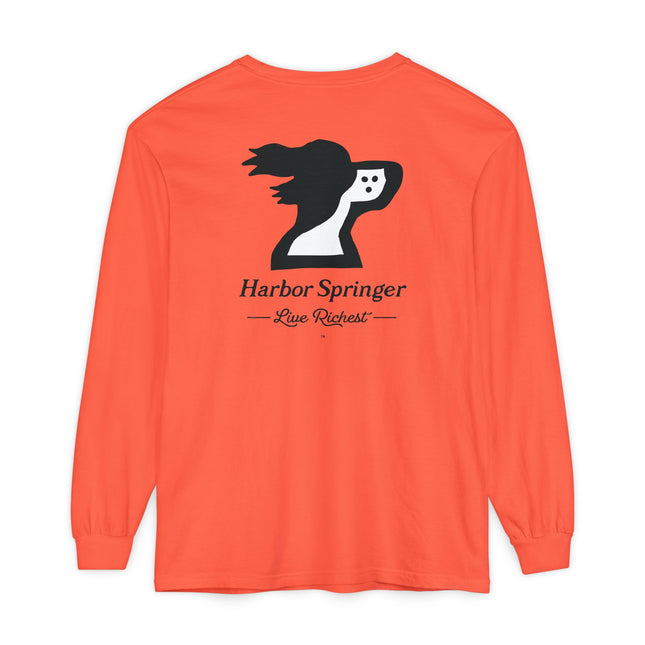 Harbor Springer Logo long sleeve shirt — michigan clothing brand