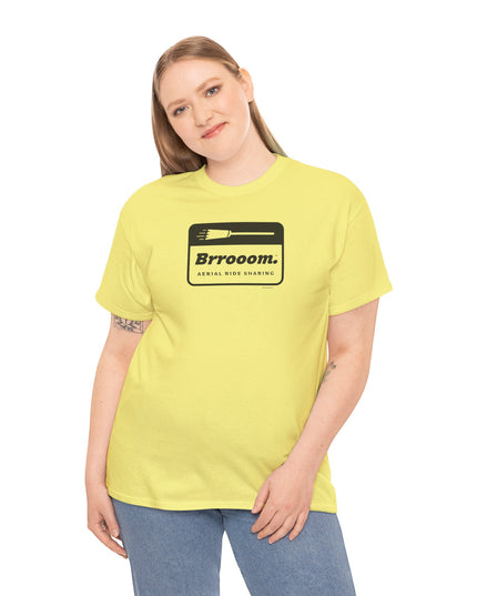 InstaCostume™ Brrooom™ Aerial Ride Sharing - Heavy Cotton Tee