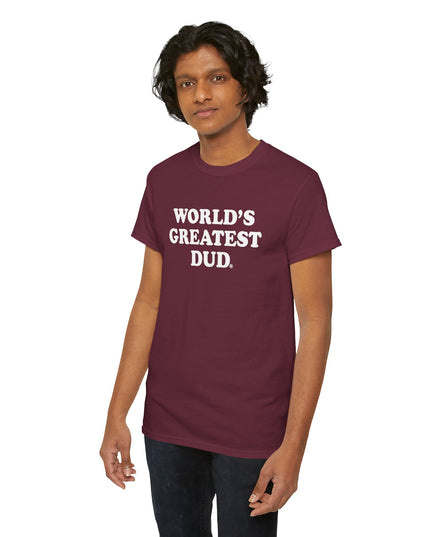 World's Greatest Dud® - Old School - Heavy Cotton Tee