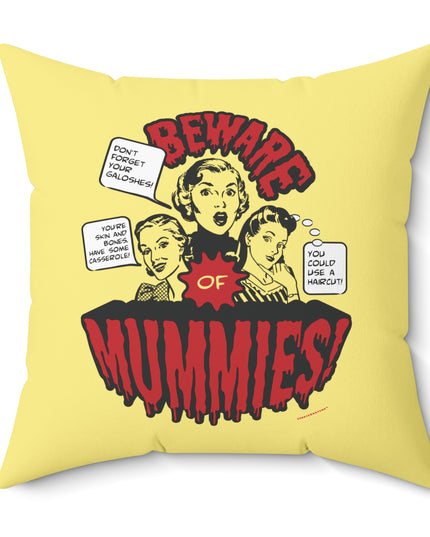 InstaCostume™ Mummies - Square Throw Pillow - 7 Sizes