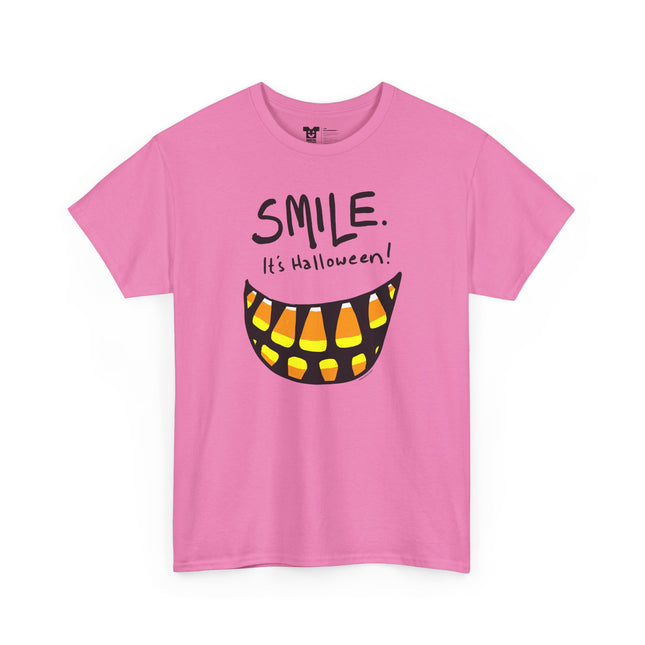 InstaCostume Candy Corn Smile t-shirt — halloween t-shirt costume