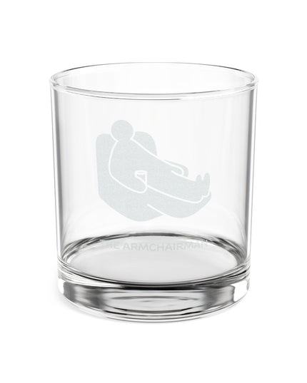 World's Greatest Dud® - The Armchairman™ - Whiskey Glass, 10.5oz (Engraved)