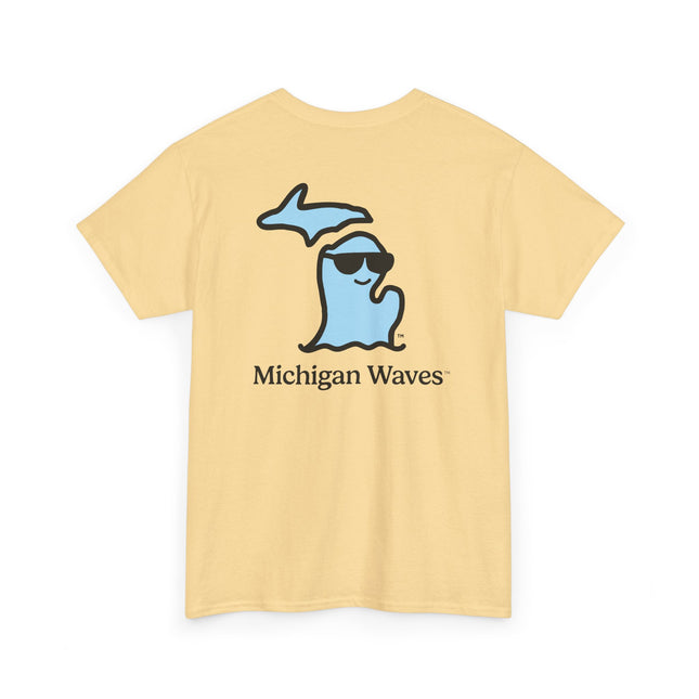 Michigan Waves™ Brand - Logo - Heavy Cotton Tee