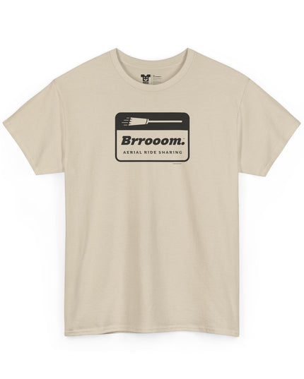 InstaCostume™ Brrooom™ Aerial Ride Sharing - Heavy Cotton Tee