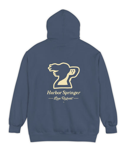 Harbor Springer™ Tagline Garment-Dyed Hoodie