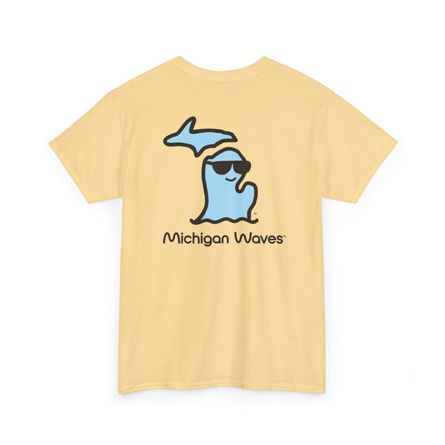 Michigan Waves™ Brand - Logo - Heavy Cotton Tee
