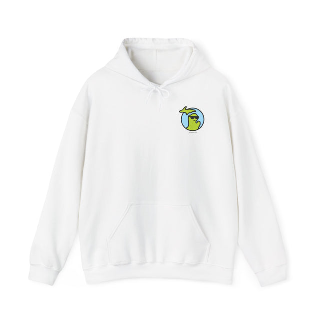 MI Says Hi™ "Hi" on Back - Unisex Heavy Blend™ Hooded Sweatshirt