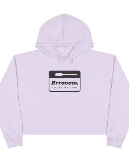 InstaCostume™ Brrooom™ Aerial Ride Sharing - Crop Hoodie