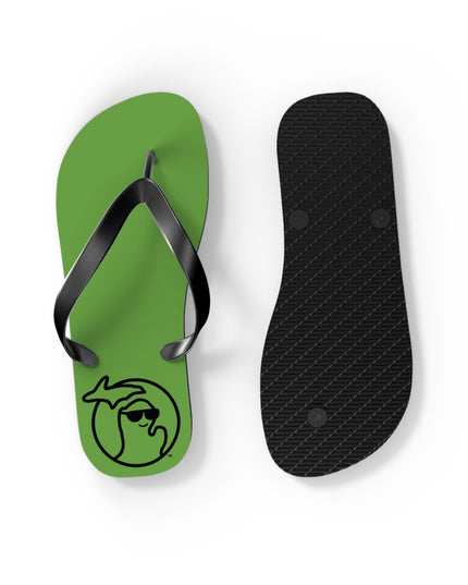 MI Says Hi™ - Flip Flops - Green