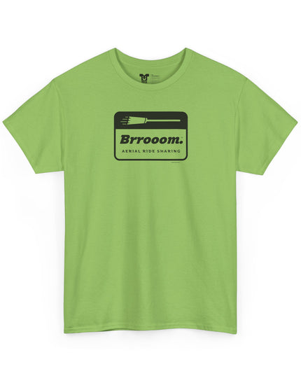 InstaCostume™ Brrooom™ Aerial Ride Sharing - Heavy Cotton Tee