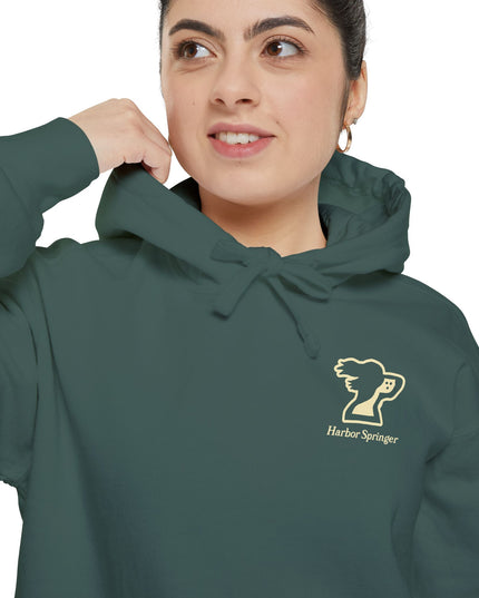 Harbor Springer™ Tagline Garment-Dyed Hoodie