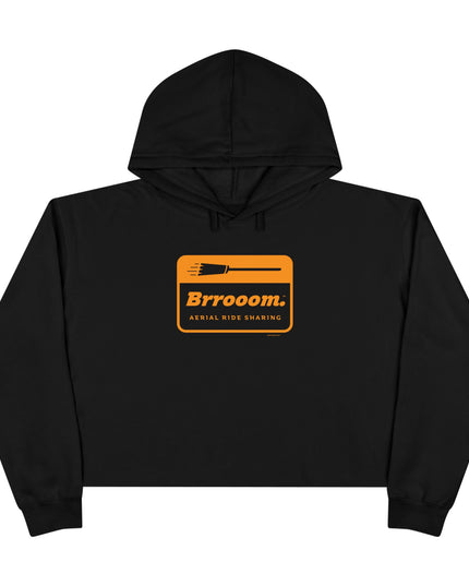 InstaCostume™ Brrooom™ Aerial Ride Sharing - Crop Hoodie