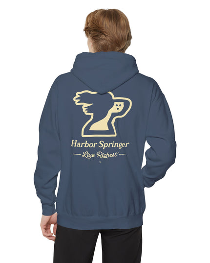 Harbor Springer™ Tagline Garment-Dyed Hoodie