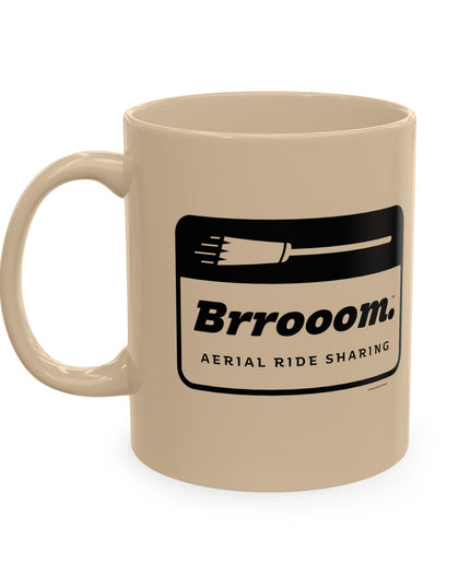 InstaCostume™ Brrooom™ Aerial Ride Sharing - Ceramic Mug