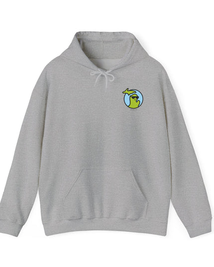 MI Says Hi™ "Hi" on Back - Unisex Heavy Blend™ Hooded Sweatshirt