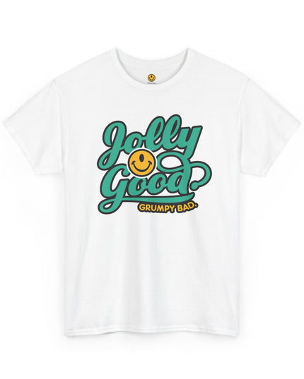 Smileclops™ - Jolly Good. Grumpy Bad. - Heavy Cotton Tee