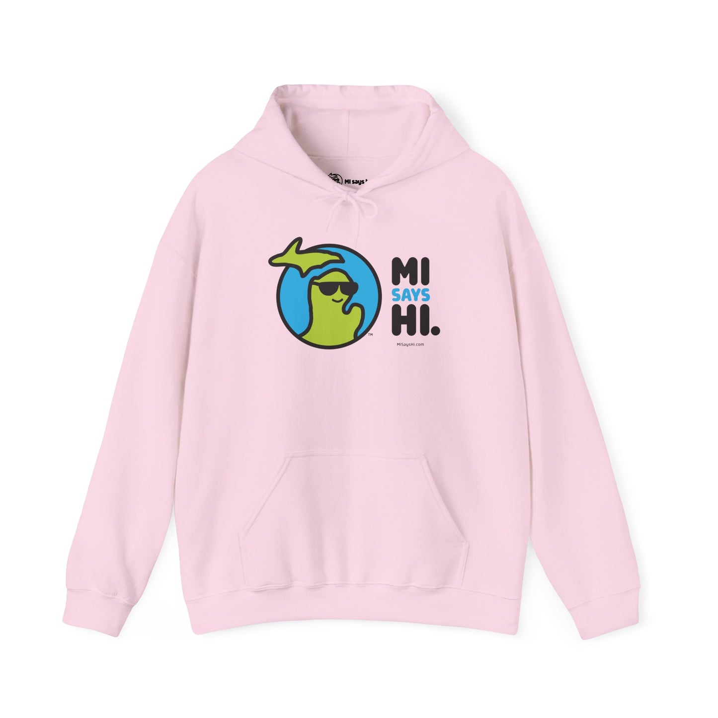 MI Says Hi™ Unisex Heavy Blend™ Hooded Sweatshirt