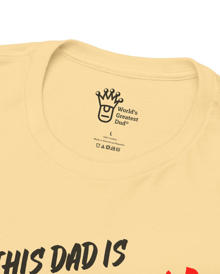 World's Greatest Dud® - This Dad Is Smokin! - Heavy Cotton Tee