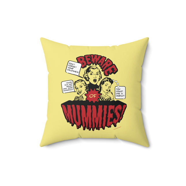 InstaCostume Mummies throw pillow — halloween t-shirt costume