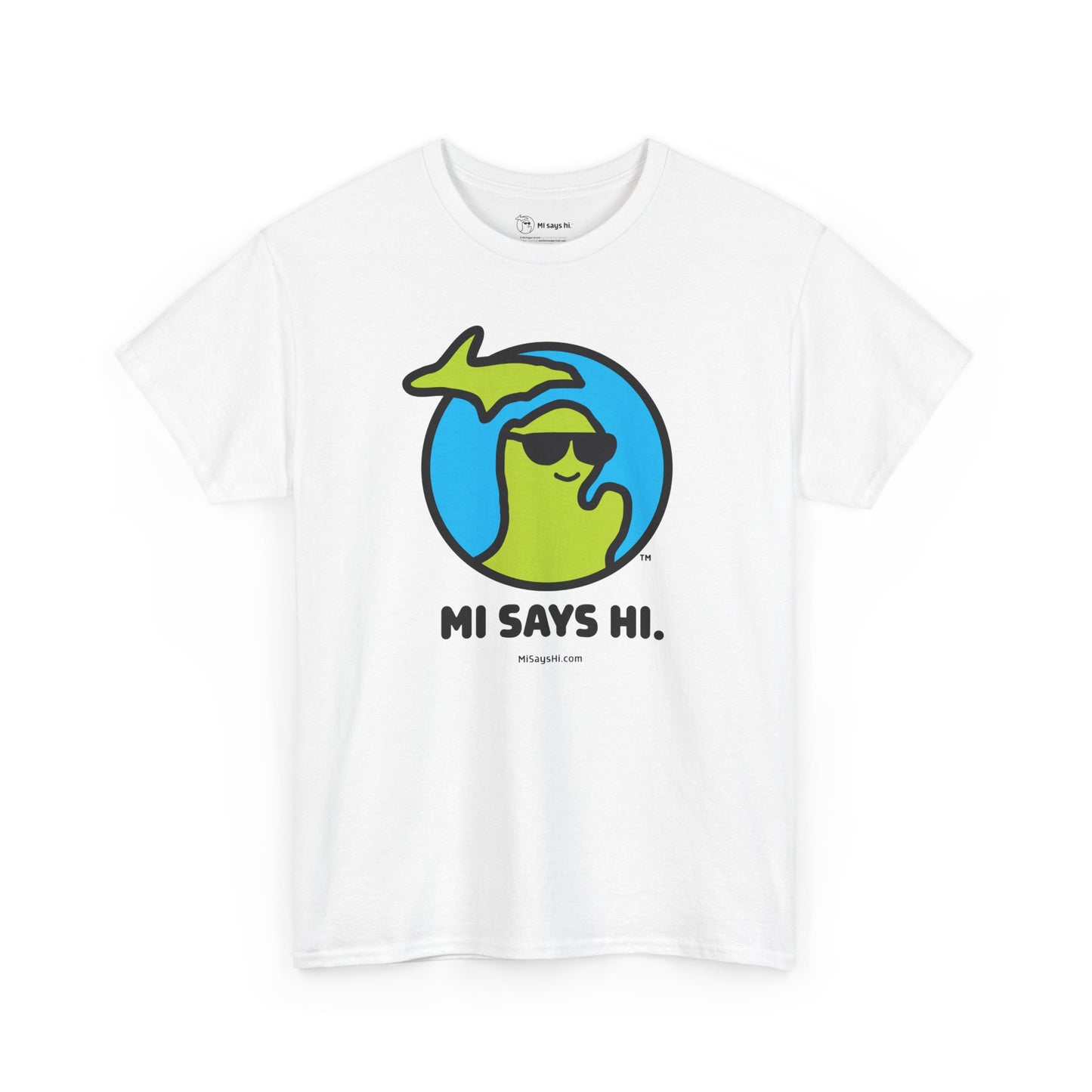 MI Says Hi™ Unisex Heavy Cotton Tee