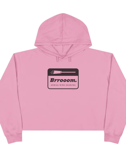 InstaCostume™ Brrooom™ Aerial Ride Sharing - Crop Hoodie