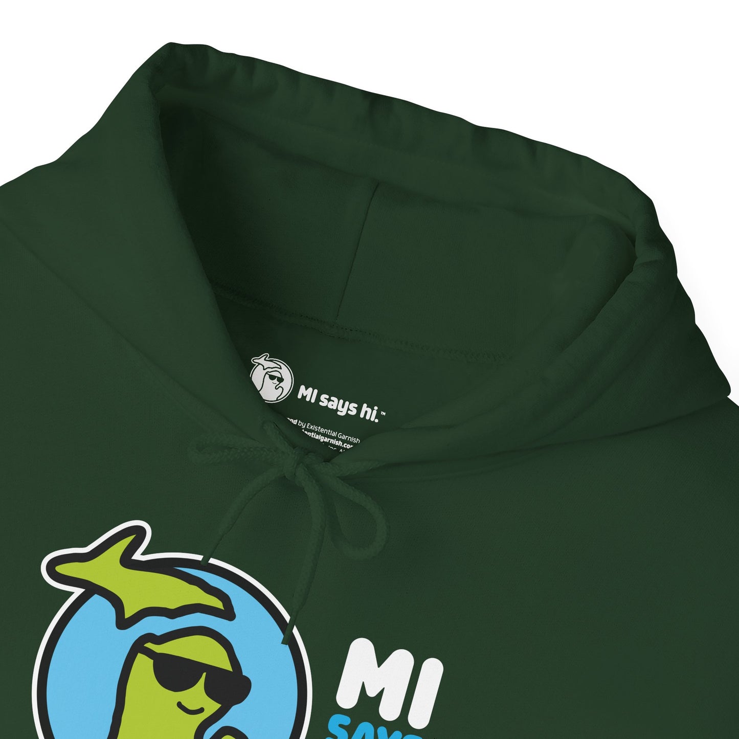 MI Says Hi™ Unisex Heavy Blend™ Hooded Sweatshirt