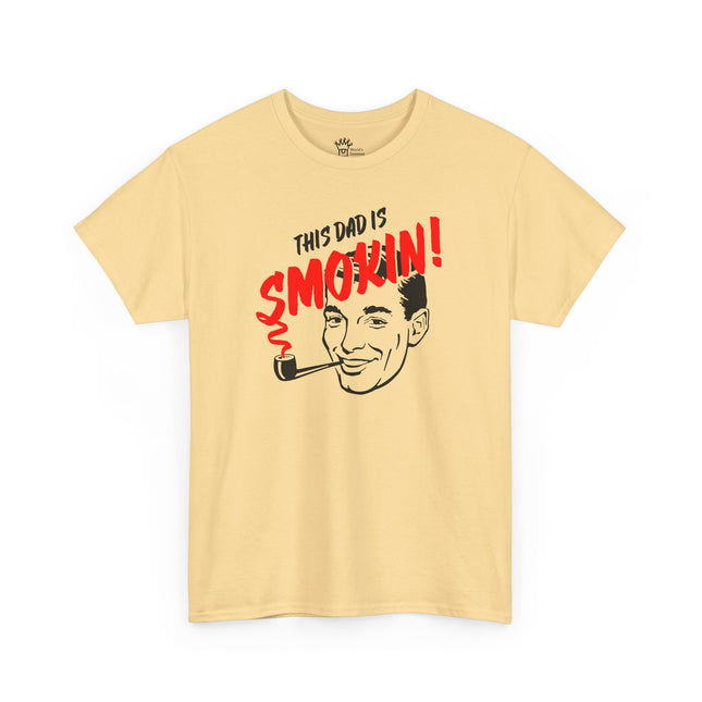 World's Greatest Dud® - This Dad Is Smokin! - Heavy Cotton Tee