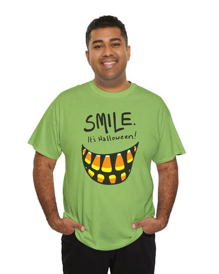 InstaCostume™ Halloween Smile - Heavy Cotton Tee