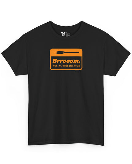 Funny halloween costume — InstaCostume Brrooom t-shirt, front view