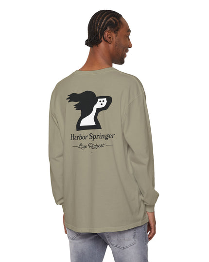 Harbor Springer™ Tagline Garment-Dyed Long Sleeve T-Shirt