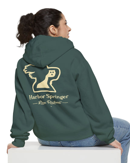 Harbor Springer™ Tagline Garment-Dyed Hoodie