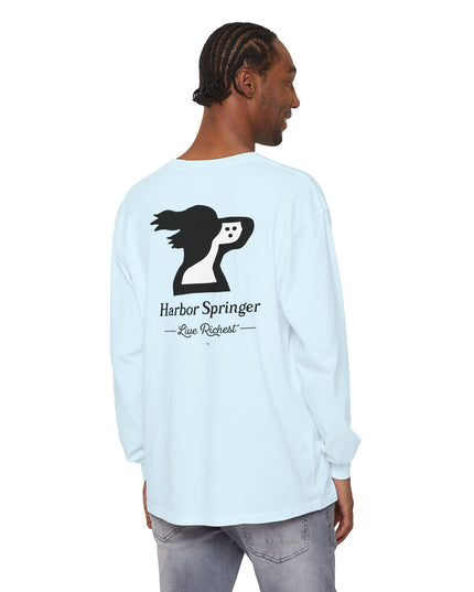 Harbor Springer™ Tagline Garment-Dyed Long Sleeve T-Shirt