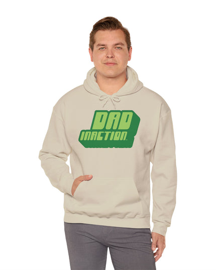 World's Greatest Dud® - Dad Inaction - Heavy Blend™ Hooded Sweatshirt