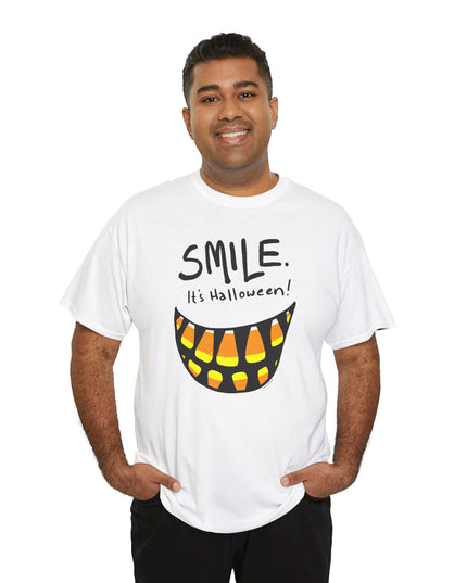 InstaCostume™ Halloween Smile - Heavy Cotton Tee