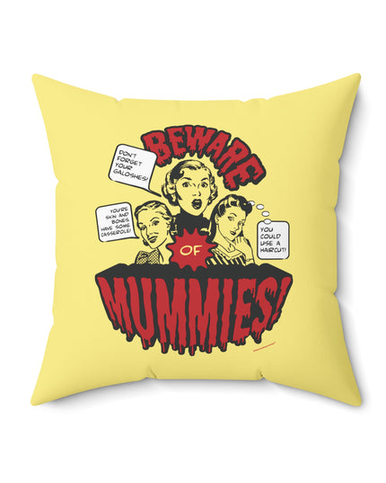 InstaCostume™ Mummies - Square Throw Pillow - 7 Sizes