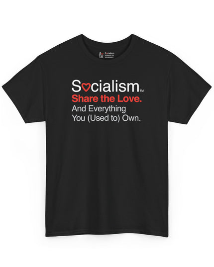Socialism™ - Share the Love - Heavy Cotton Tee
