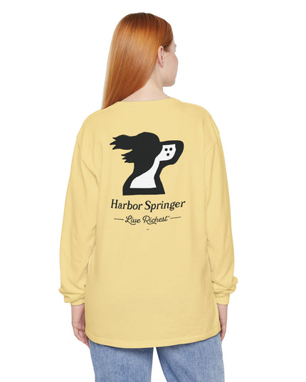 Harbor Springer™ Tagline Garment-Dyed Long Sleeve T-Shirt
