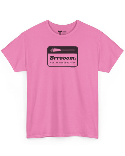 InstaCostume Brrooom Aerial Ridesharing t-shirt, alternate view