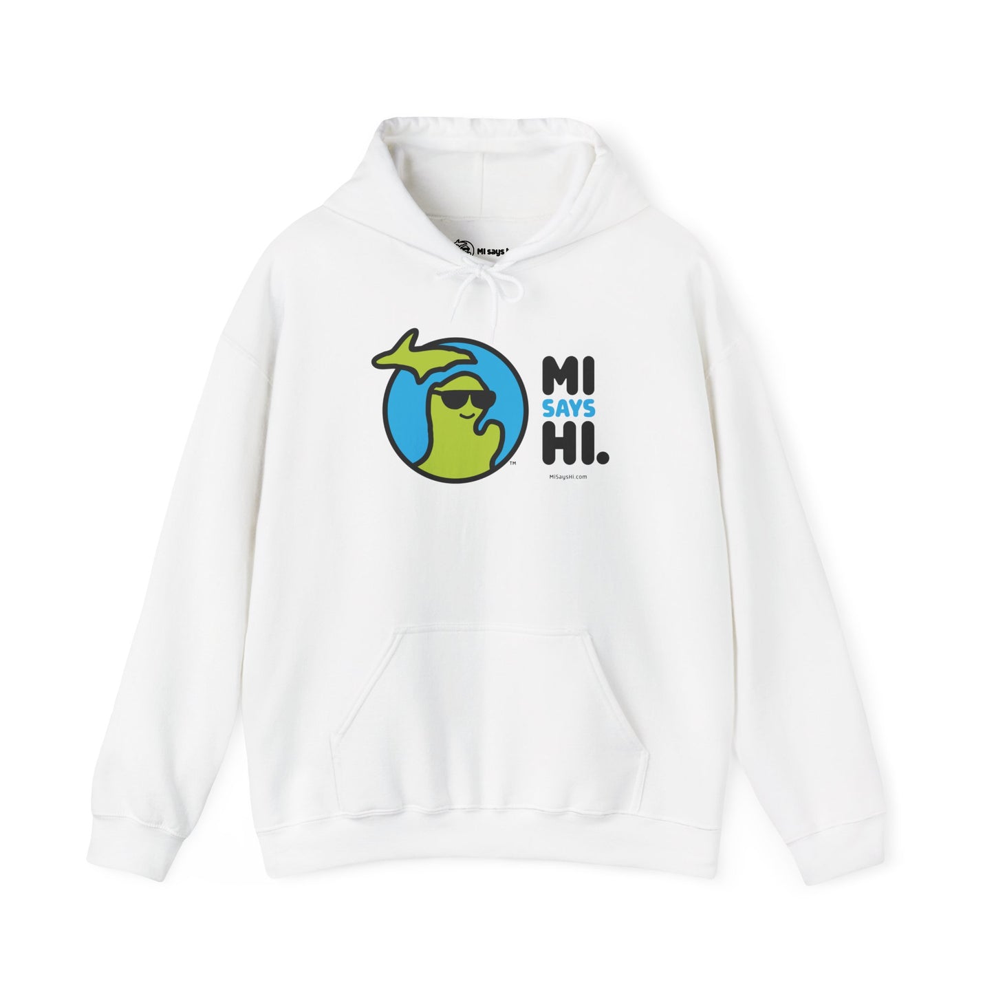 MI Says Hi™ Unisex Heavy Blend™ Hooded Sweatshirt