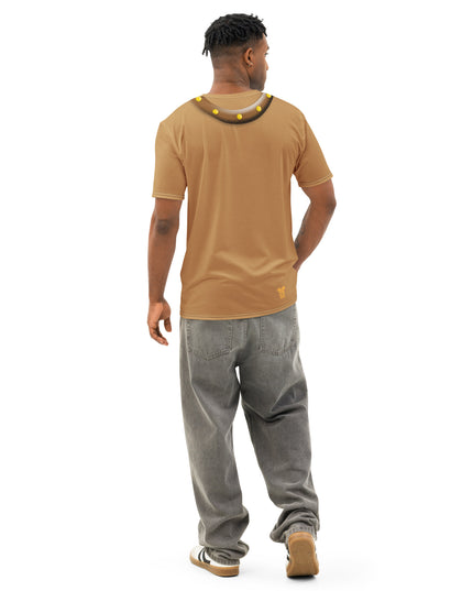 Pet Peeve collar tee, front alternate view — funny annoying Halloween costume shirt