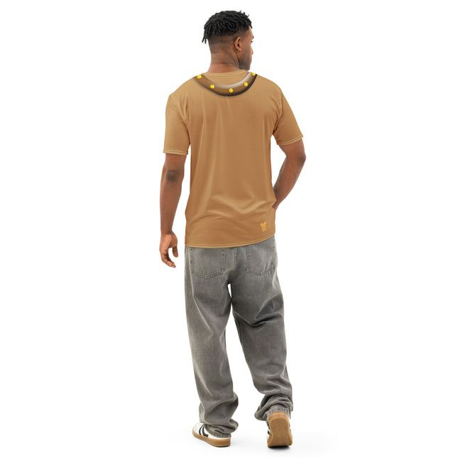 Pet Peeve collar tee, front alternate view — funny annoying Halloween costume shirt