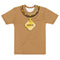 Pet Peeve all-over print tee, front view — Halloween costume t-shirt with dog collar and PEEVE tag