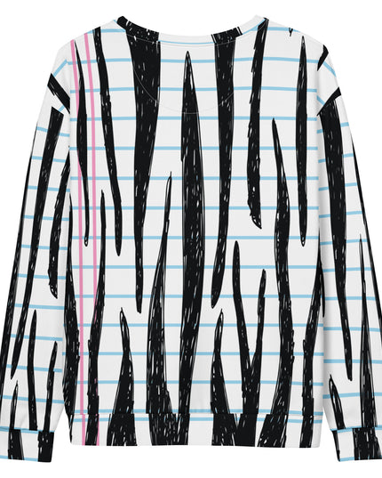 InstaCostume Paper Tiger Halloween sweatshirt costume, alternate view