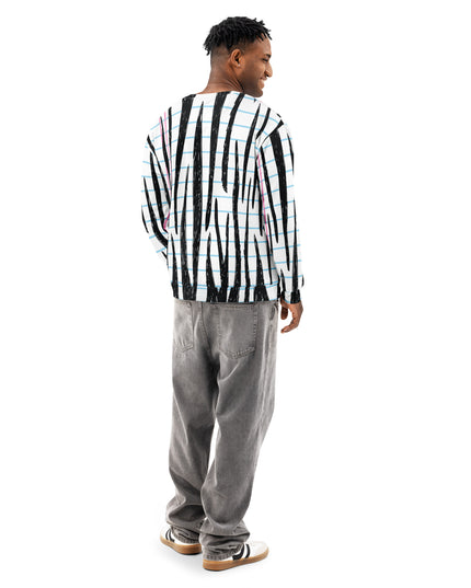 InstaCostume Paper Tiger Halloween sweatshirt costume, alternate view
